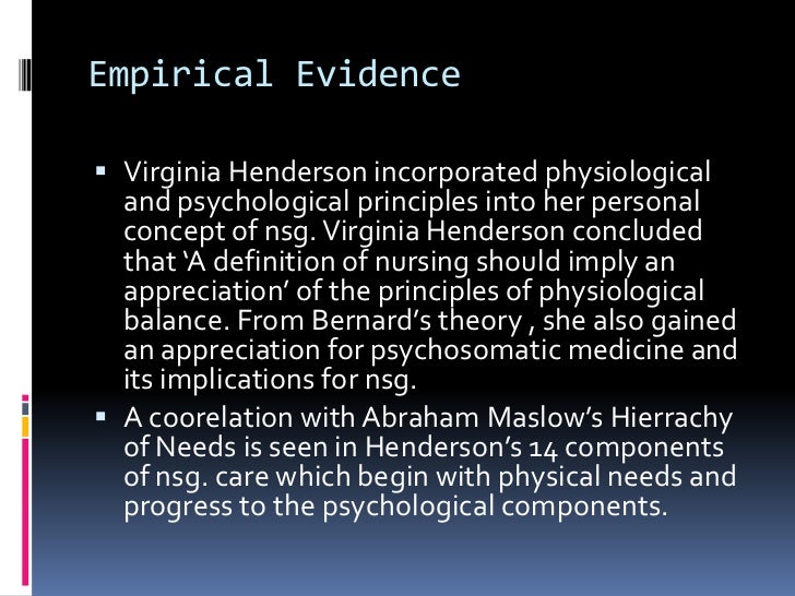 virginia henderson philosophy of nursing the concept of nursing virginia henderson